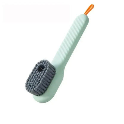 Multifunctional plastic shoe brush