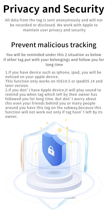 Security Bluetooth GPS Tag