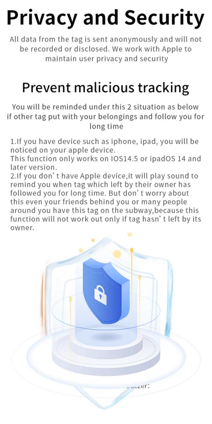 Security Bluetooth GPS Tag